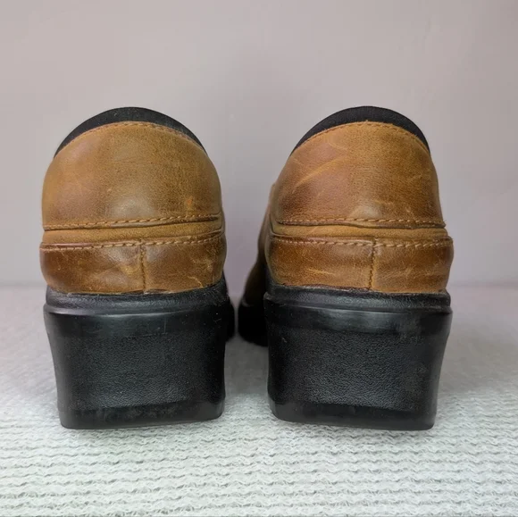 Ariat Santa Cruz Leather Clogs Brown 8.5 - Picture 4 of 9